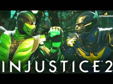 REPTILE SUB-ZERO VS EPIC BATMAN! - Injustice 2 "Sub-Zero" Gameplay (Epic Gear)