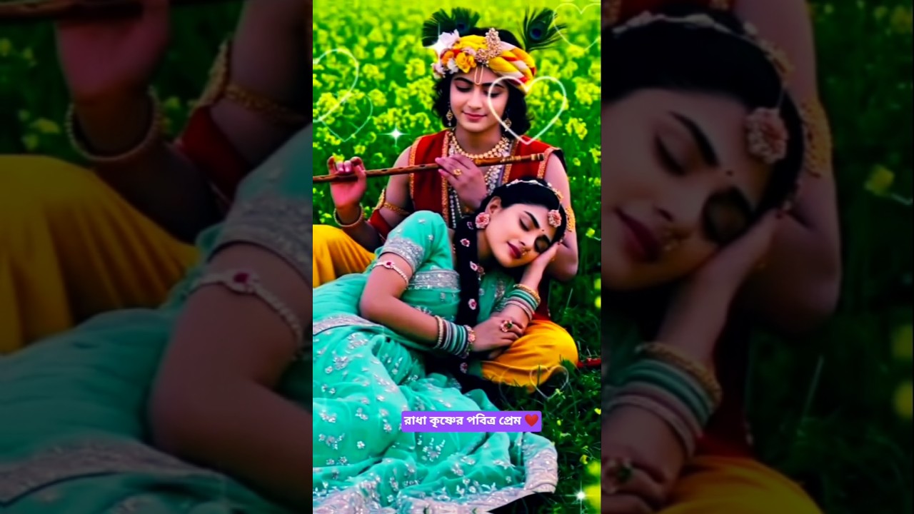 রাধা কৃষ্ণের পবিত্র প্রেম ❤️ #love #radheshyambhajan #trending #song ❤️🥀#shorts #love #youtube #yt 🌹
