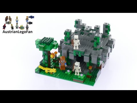 Vidéo LEGO Minecraft 21132 : Le temple de la jungle