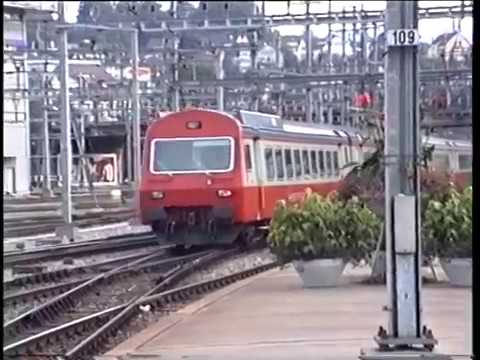European Rail  -  Luzern Station  - 01/10/91