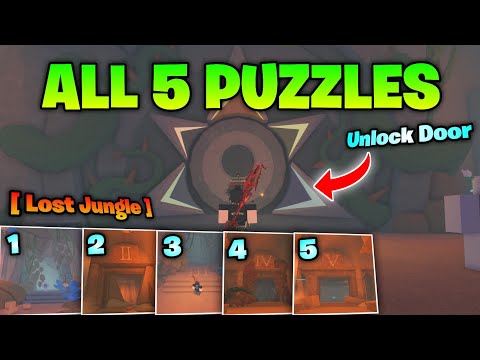 How to Complete 5 Puzzle Forgotten Temple Fisch - Jungle Temple