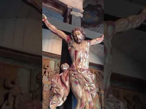Belíssimo crucifixo esculpido pelo mestre Aleijadinho . Igreja Matriz de Nossa Senhora Do Pilar.