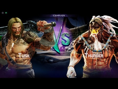 [PC] Killer Instinct: Season 3 - Tusk vs Thunder Gameplay (1440p)