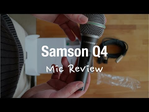 Samson Q4 Supercardioid Dynamic Mic 2010s - Grey image 5