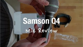 Video thumbnail for Samson Q4 Dynamic Microphone Review (Streaming, Podcasting) by Review Tech TV