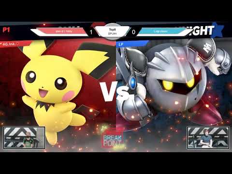 Breakpoint Ultimate FOUR Winners Semis - plan-B | Yetey (Pichu) vs.Luigi player (K.Rool, MK, Mew2)