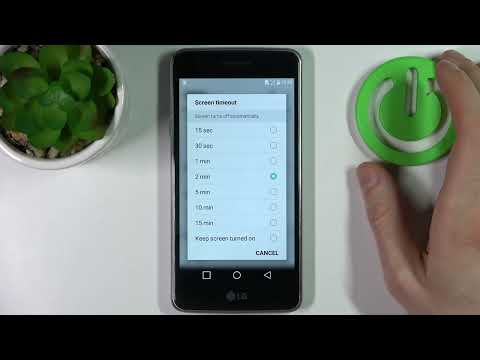 How to Adjust Screen Timeout in LG K8 Dual (2017) – Set Up Screen Timeout