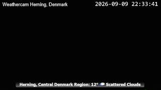 Live weather cam, Herning, Denmark live webcam