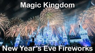 2018 New Year&#39;s Eve Fantasy in the Sky Fireworks at the Magic Kingdom (4K Multi-Angle)