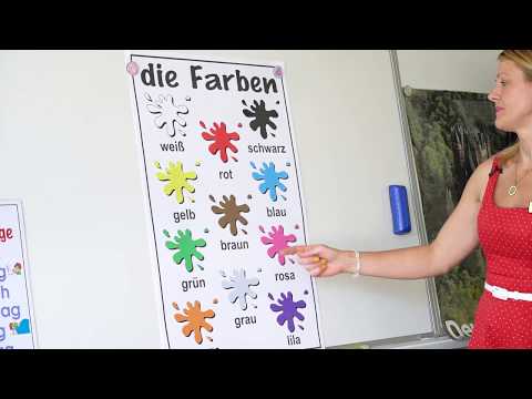 Languages: Basic German Colors