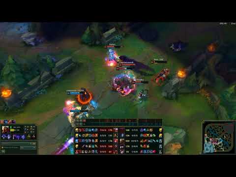 70 Zoe + Nidalee vs Zed + Caitlyn + Lulu + Kindred