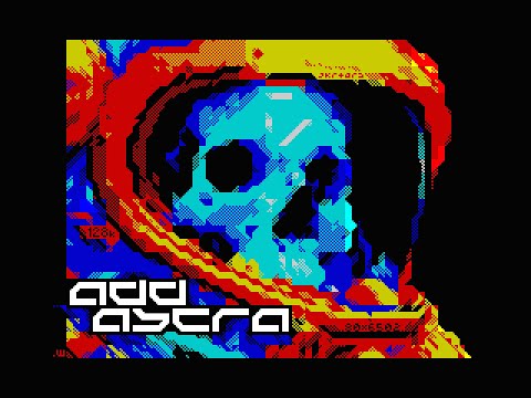 'Add Astra' by Joker + Arise, demo for ZX Spectrum 128K [2023]