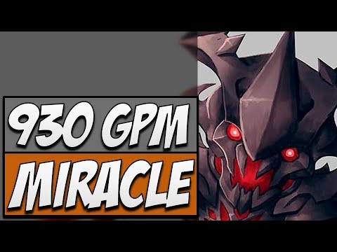 Miracle Shadow Fiend with 930 GPM | Road to Dota 2 2018 ROAD TO TI11