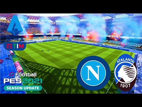 eFootball PES 2021 | Napoli vs Atalanta - Serie A TIM 20-21 Matchday 4 | Gameplay PC