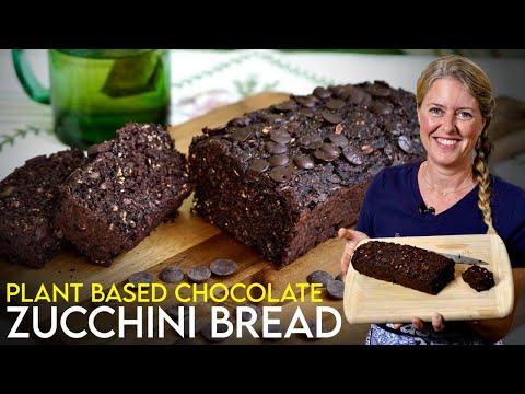 Indulge with this Plant-Based Chocolate Zucchini Bread!