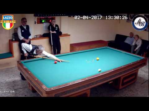 Fiori vs Toti 2 Cat - 3ªProva Camp.Regionale - CSB Martino's Billiards(LT) 1/2Apr2017