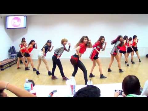 130920 D-Gracias cover 4Minute - What's your name + Is it Poppin(Remix) @Hello! Korea (Audition)