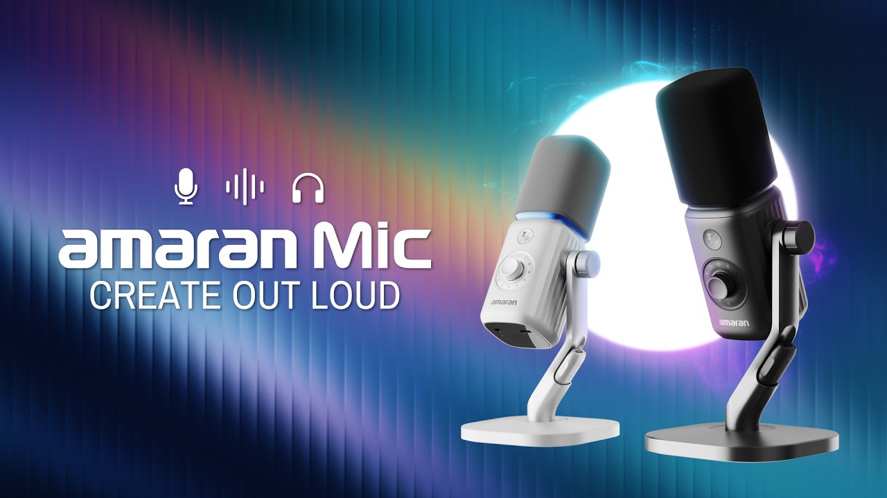 Introducing the amaran Mic | Create Out Loud - YouTube