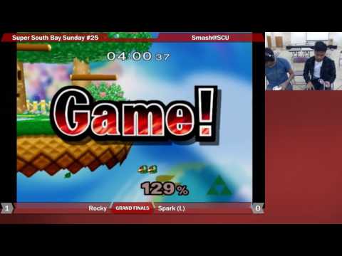SSBS#25 - Rocky vs. Spark - Melee Singles Grand Finals
