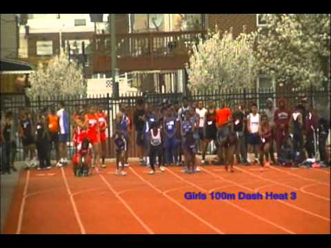 PPL Track Meet -Girls 100m Dash 4 Heats