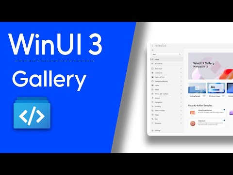Windows UI 3 : WinUI 3 Gallery | Fluent UI
