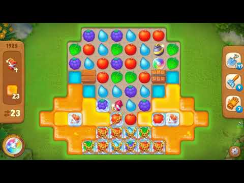 Gardenscapes Area 9 Day 1 Level 1925   No Boosters Or Hacks