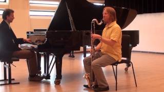 Educational video: Improvisation One with William Hayter, bass clarinet