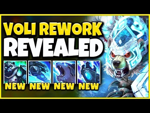 NEW VOLIBEAR REWORK REVEALED! 100% IMMUNE TO CC, AP BRUISER (REWORKED VOLIBEAR) - League of Legends