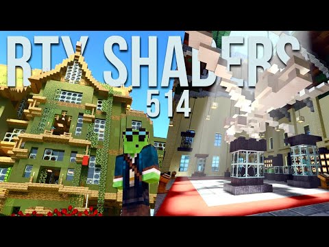 First Experience with RTX Shaders in My World! - Let's Play Minecraft 514
