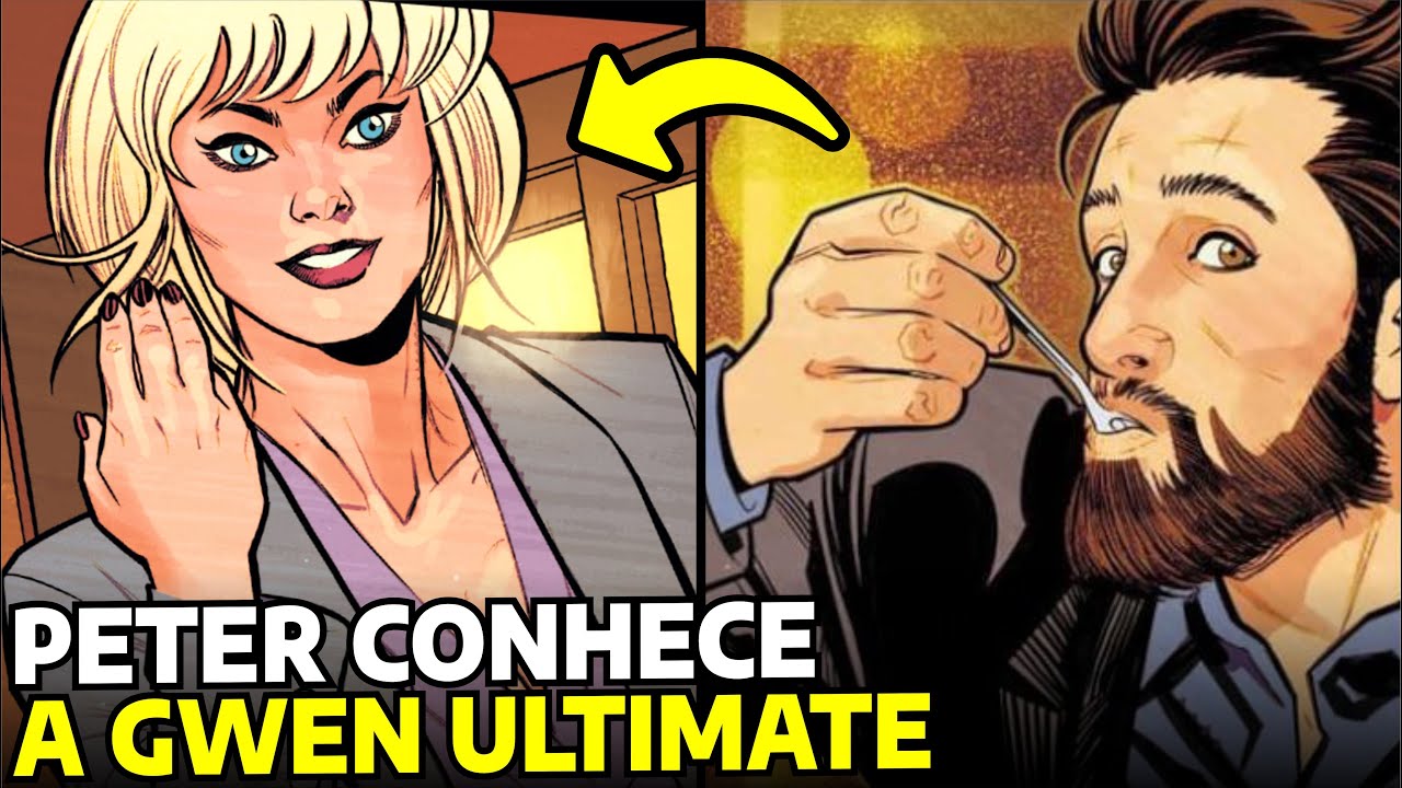 PETER CONHECE A GWEN STACY ULTIMATE! Homem-Aranha Ultimate #4