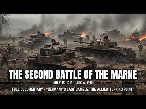 The ENTIRE History of Second Battle of the Marne (1918) | WWI | War Documentary | To Fall Asleep To
