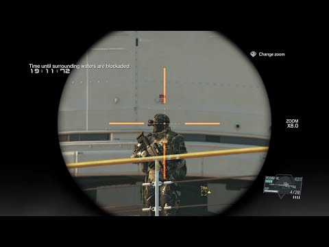 MGSV Quick 2 platform FOB daytime infiltration, no alarms triggered