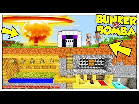 SOPRAVVIVIAMO NEL BUNKER GIGANTE ALLA FINE DEL MONDO! - Minecraft ITA