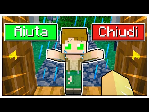 AIUTO QUESTO BAMBINO ORFANO!! - Famiglia Di Minecraft 2021