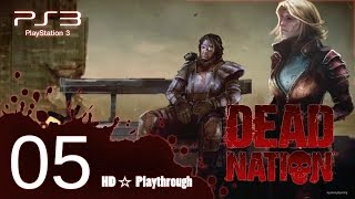 preview picture of video 'Dead Nation 【PS3】Co-op Pt.5 │ Edge of City'