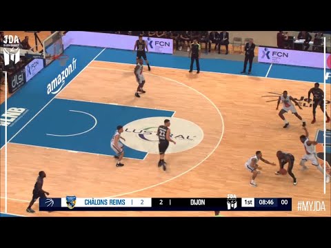 Mike Young Points in Châlons Reims vs. Dijon