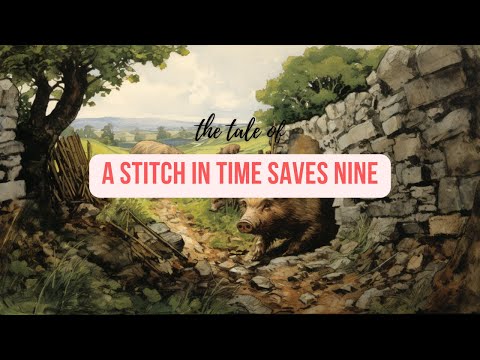 A Stitch in Time Saves Nine - Story & Meaning