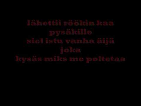 Pikku G - Tupakkaräppi (Lyrics)