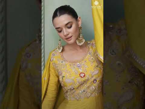 Sayuri Bunaai Premium Silk Wholesale Designer Salwar Suits Catalog – product video thumbnail