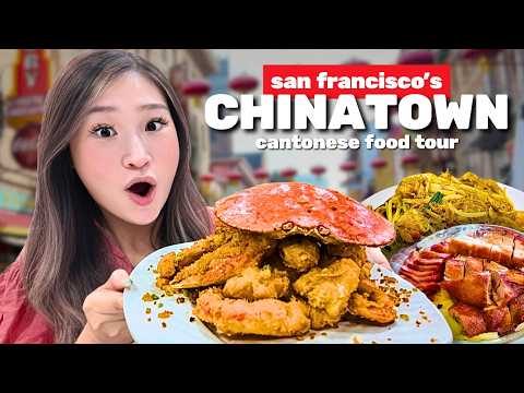 24 HOURS Eating in San Francisco CHINATOWN 🥡 Ultimate Cantonese Food Tour