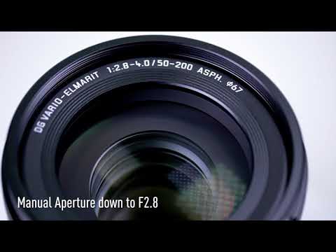 Panasonic Lumix 50-200mm G Leica DG Vario-Elmarit Professional Lens