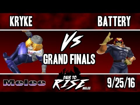 DtR 3 Melee Singles - Kryke (Sheik) vs Battery (Captain Falcon) - Grand Finals