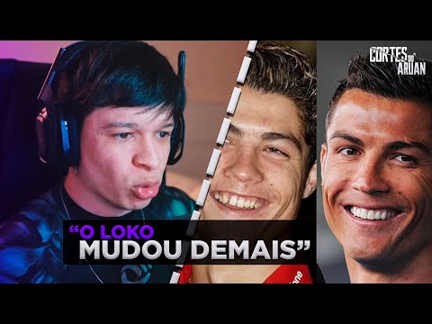 ARUAN REAGE AO ANTES E DEPOIS DOS FAMOSOS - Cortes do Aruan