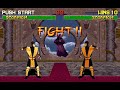 Mortal Kombat 2 Scorpion Remove Ending MS DOS