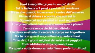 Fedez feat  Francesca Michielin - Magnifico (Lyrics Video)
