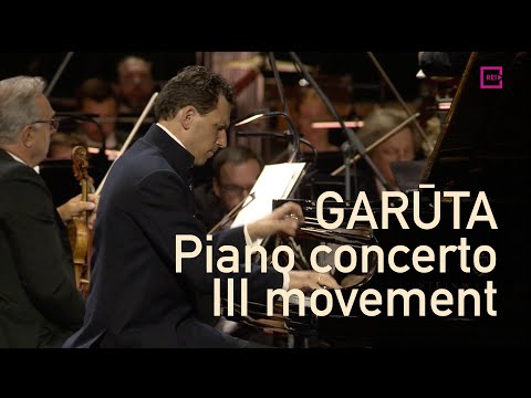 Garūta PIANO CONCERTO III mov | Reinis Zarins, LNSO, Lakstīgala