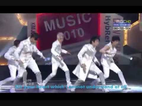 100206 U Kiss   Round and Round @ MusicCore engsub