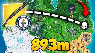 *WORLD RECORD* 893M SHOTGUN KILL! - Fortnite Funny Fails and WTF Moments! #561