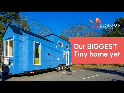 BIGGEST Tiny Home We’ve Ever Built Designed for Aging in Comfort