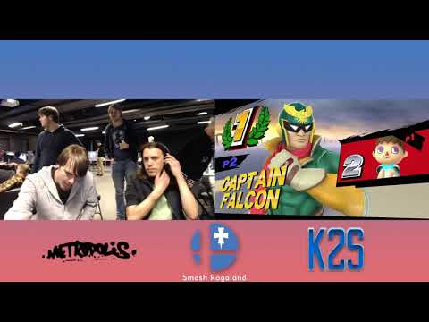 Rogasmash 100 - Splarfie (Villager) vs K2S | TheEpicPirate (Falcon) - Losers Top 8